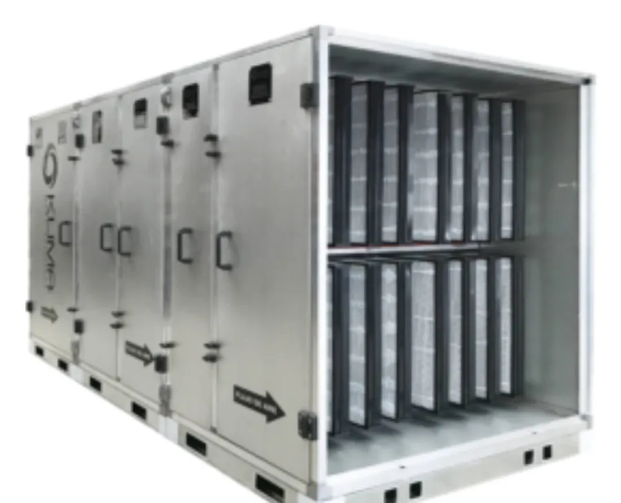 Gabinete multietapa para filtros